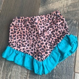 Blue Cheetah Shorts